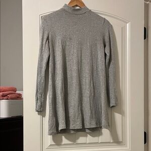 Forever 21 Heather Gray Turtleneck Dress